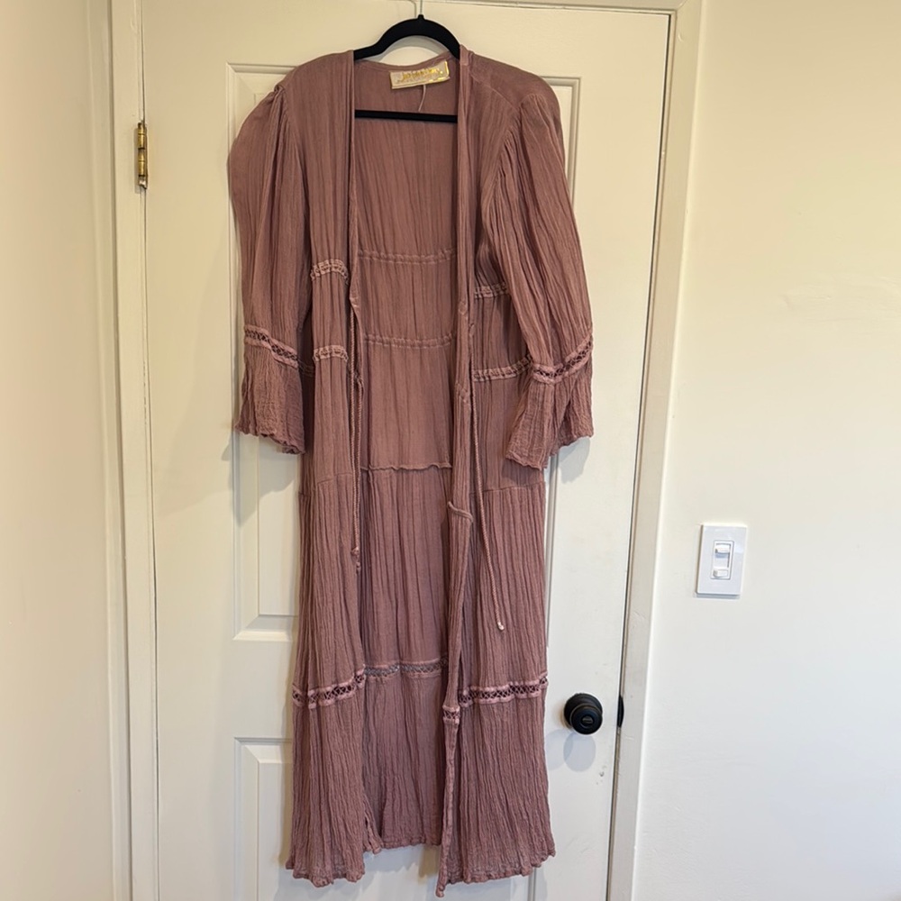 Jen’s Pirate Booty Long Duster Cardigan